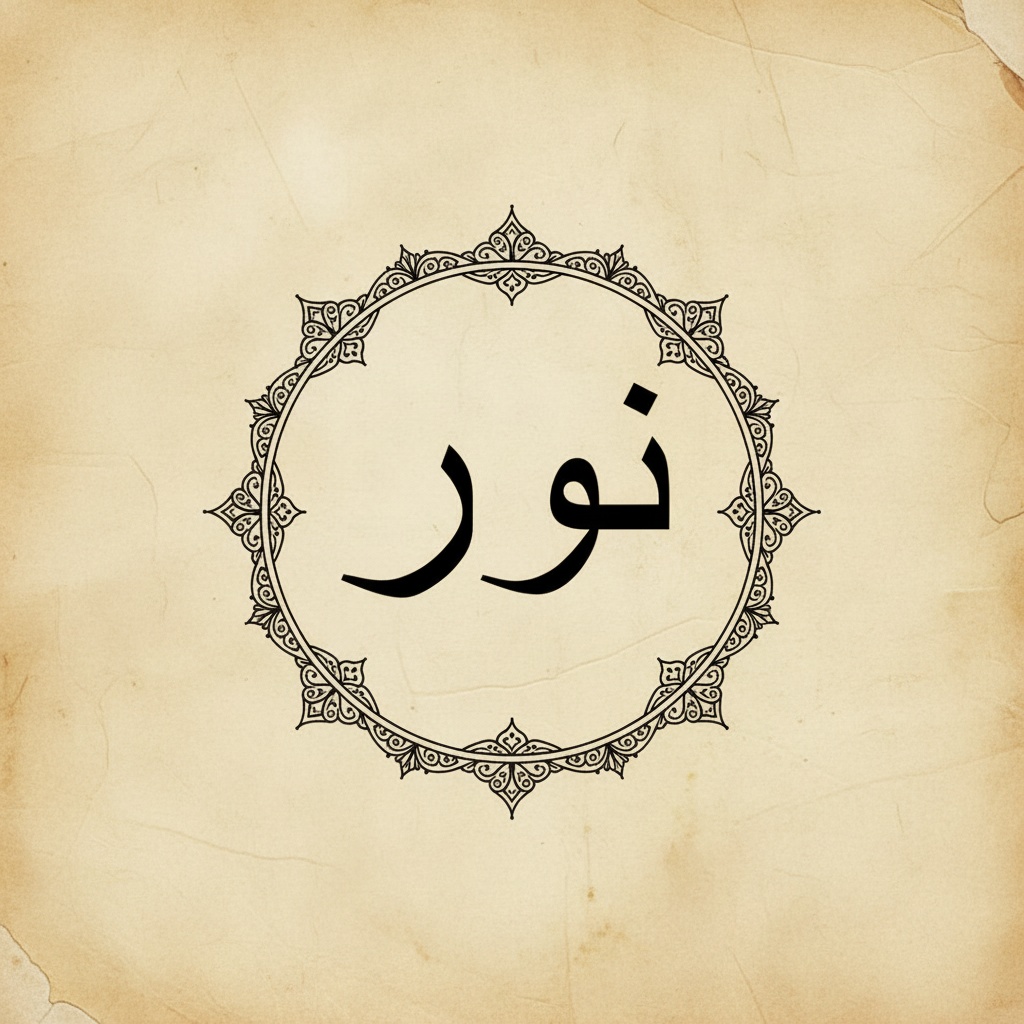 Nur (نور) — znaczenie symbolu